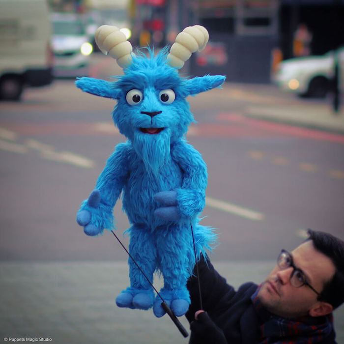 advertising puppet