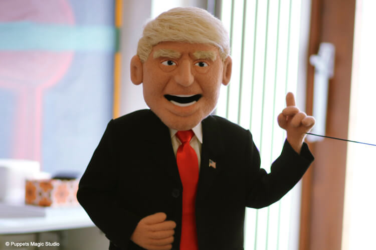 donald trump puppet